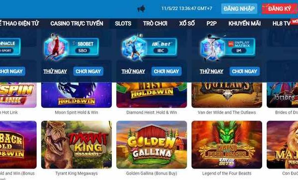 Tìm hiểu HL8 slot online – Chơi slot game tại nhà cái HL8
